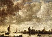 GOYEN, Jan van View of the Merwede before Dordrecht sdg oil painting picture wholesale